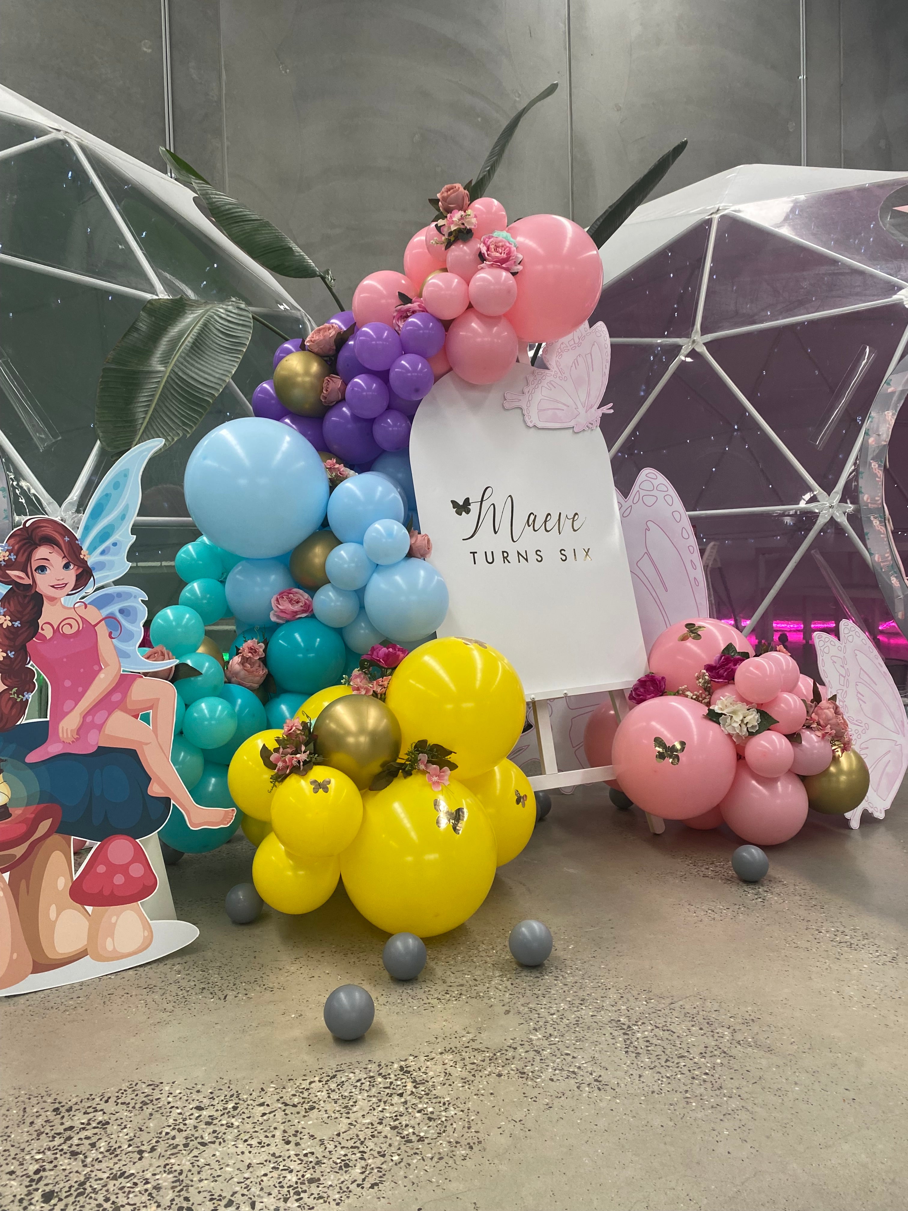 Fairy Theme Package- Including Balloon Garland